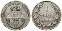 Polska, 1 złoty, 1835