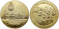 Polska, medal Towarzystwa Ogrodniczego w Krakowie, wybity w 1978 roku - kopia medalu z 1896