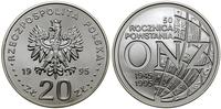 Polska, 20 złotych, 1995