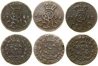 Polska, lot 3 x 1 grosz, 1783 EB / 1792 MV / 1793 MV