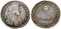 żeton 1664, Aw: Popiersie w prawo, • LVD • XIIII