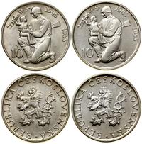 Czechosłowacja, zestaw: 2 x 10 koron, 1955