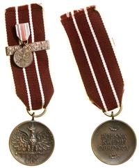 Polska, Medal Wojska z okuciem i miniaturą, od 1945