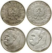 Polska, zestaw: 2 x 10 złotych, 1936 i 1937