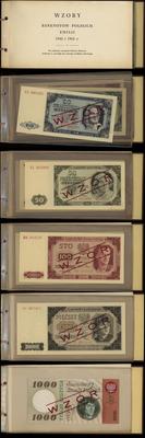 Polska, zestaw banknotów emisji pamiątkowej, 1948 i 1965