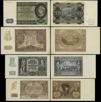 Polska, zestaw: 10, 20, 100, 500 złotych, 1.03.1940