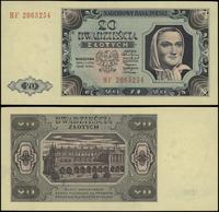 Polska, 20 złotych, 1.07.1948