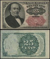 25 centów 1874, seria 19-B, czerwona pieczęć, kl