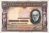 50 peset 22.07.1935