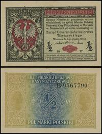 Polska, 1/2 marki polskiej, 9.12.1916