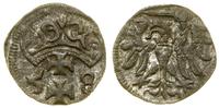 denar 1558, Gdańsk, patyna, Białk.-Szw. 412 (R3)