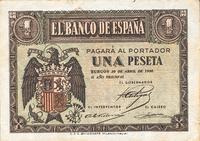 1 peseta 30.04.1938, Pick 108