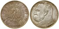 10 złotych 1936, Warszawa, Józef Piłsudski, paty