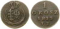 Polska, 1 grosz, 1812 IB