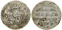 Polska, półzłotek (2 grosze), 1767 FS