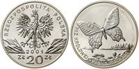 20 złotych 2001, Warszawa, Paź Królowej – Papili