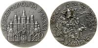 20 złotych 2001, Warszawa, Kolędnicy, srebro oks