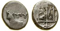 hemidrachma (ok. 387–340 pne), Aw: Proton byka w