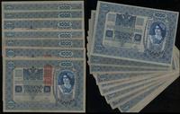 Austria, zestaw: 20 x 1.000 koron, 2.01.1902 (1919)