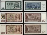 Niemcy, zestaw banknotów z roku 1964
