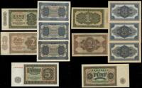 zestaw 10 banknotów 1948, w zestawie: 3 x 50 fen