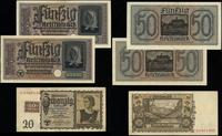 Niemcy, zestaw 15 banknotów, 1908–1944