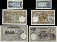 zestaw 5 banknotów 1931–1944, w zestawie: 50 din