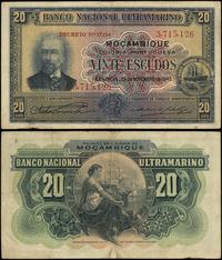 Mozambik, 20 escudos, 29.11.1945