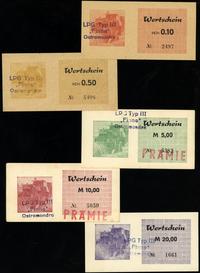 Niemcy, zestaw 5 banknotów spółdzielczych miasta Ostramondra