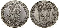 Francja, 1/2 écu deuxième poinçon de Warin, 1642 A