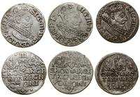 lot 3 x trojak 1621, 1622, 1624, Kraków, razem 3