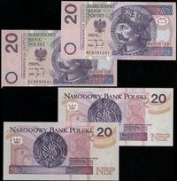 Polska, zestaw: 2 x 20 złotych, 25.03.1994