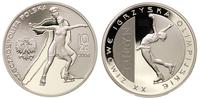 10 złotych 2006, Turyn 2006, piękne, moneta w ka