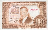 100 peset 7.04.1953