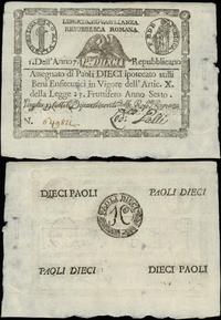 10 paoli rok 7 republiki (1798), numeracja 64982