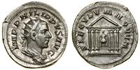 antoninian 248, Rzym, Aw: Popiersie cesarza w pr