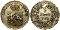 Polska, 5 złotych, 1831 KG