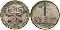 Polska, 10 złotych, 1965