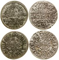 Polska, zestaw 2 x grosz, 1608, 1615