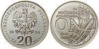 Polska, 20 złotych, 1995