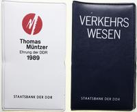 2 x zestaw monet niemieckich 1988–1989, w zestaw