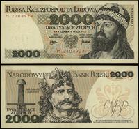 2.000 złotych 1.05.1977, seria M, numeracja 2104