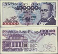 Polska, 100.000 złotych, 16.11.1993