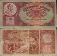 Czechosłowacja, 50 koron, 1.10.1929