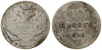 Polska, 10 groszy, 1840