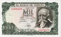 1.000 peset 17.09.1971, Pick 154