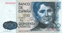 500 peset 23.10.1979, Pick 157