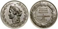 medal nagrodowy 1877, Wiedeń, Aw: Wieniec, w któ