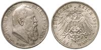 3 marki 1911/D, Monachium, piękne, J. 50
