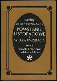 wydawnictwa polskie, Katalog zbiorów Ludwika Gocla: Powstanie Listopadowe i wielka emigracja t...